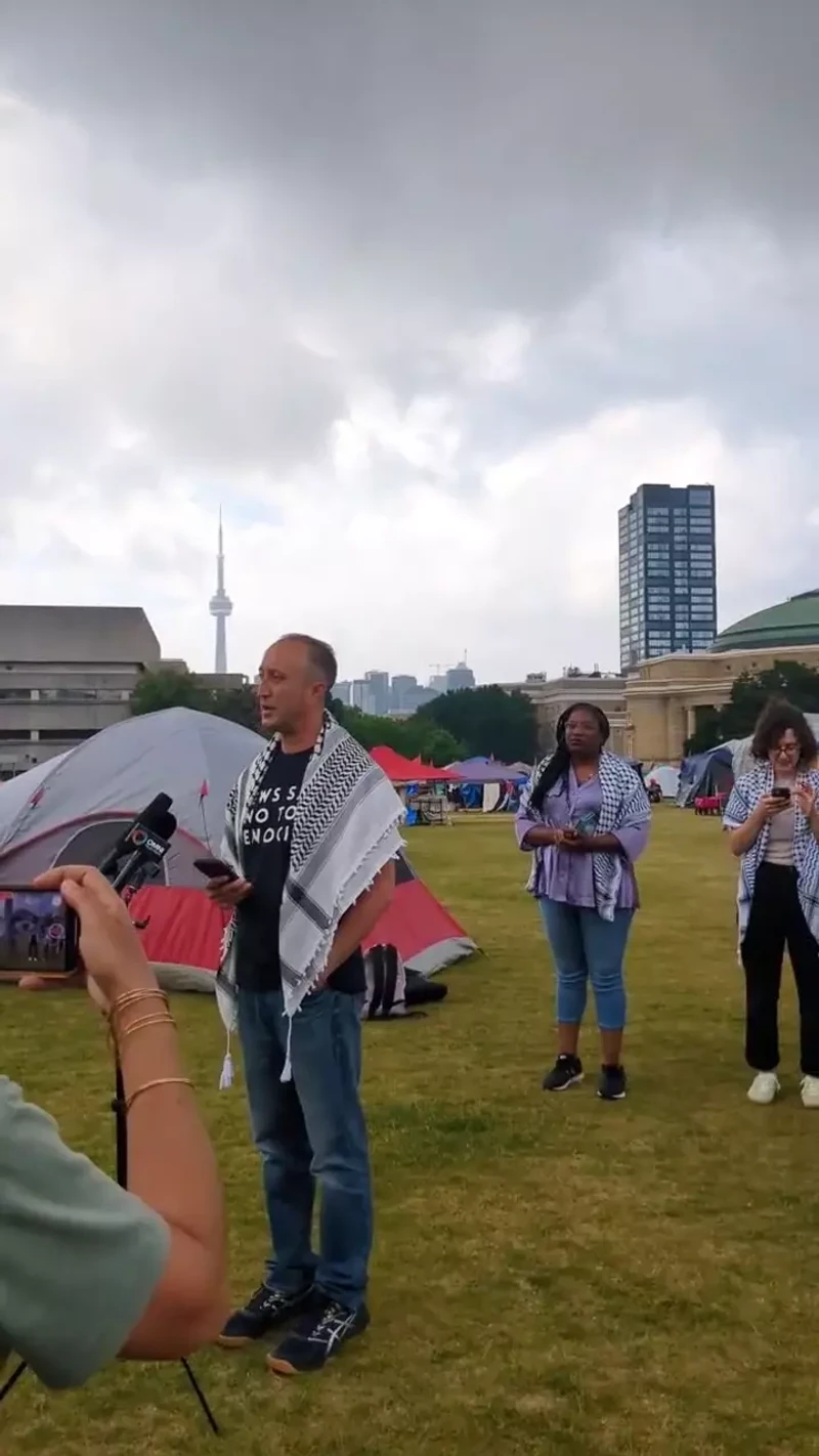 Dania Majid Spreads Hatred of Israel_#14